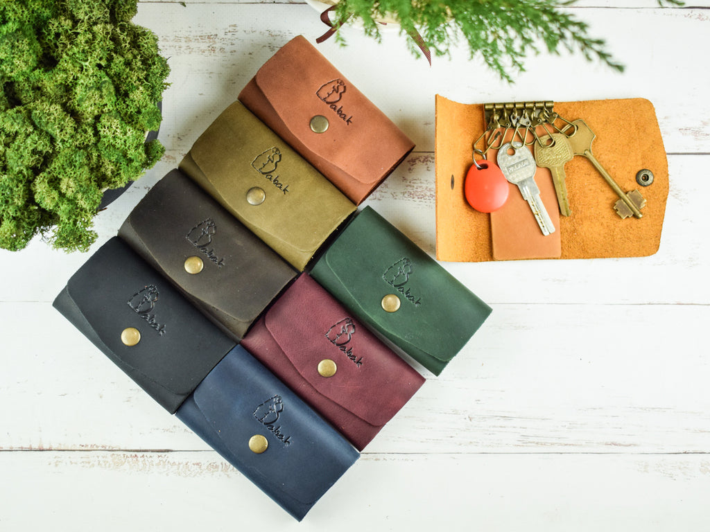Leather key holder