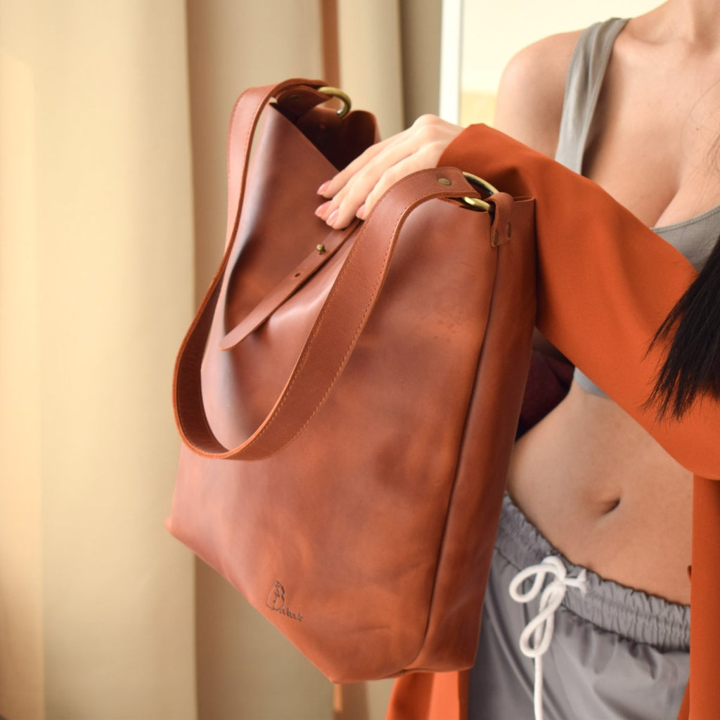Leather bag Torba