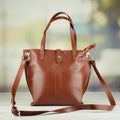 Leather Tote Bag "S"