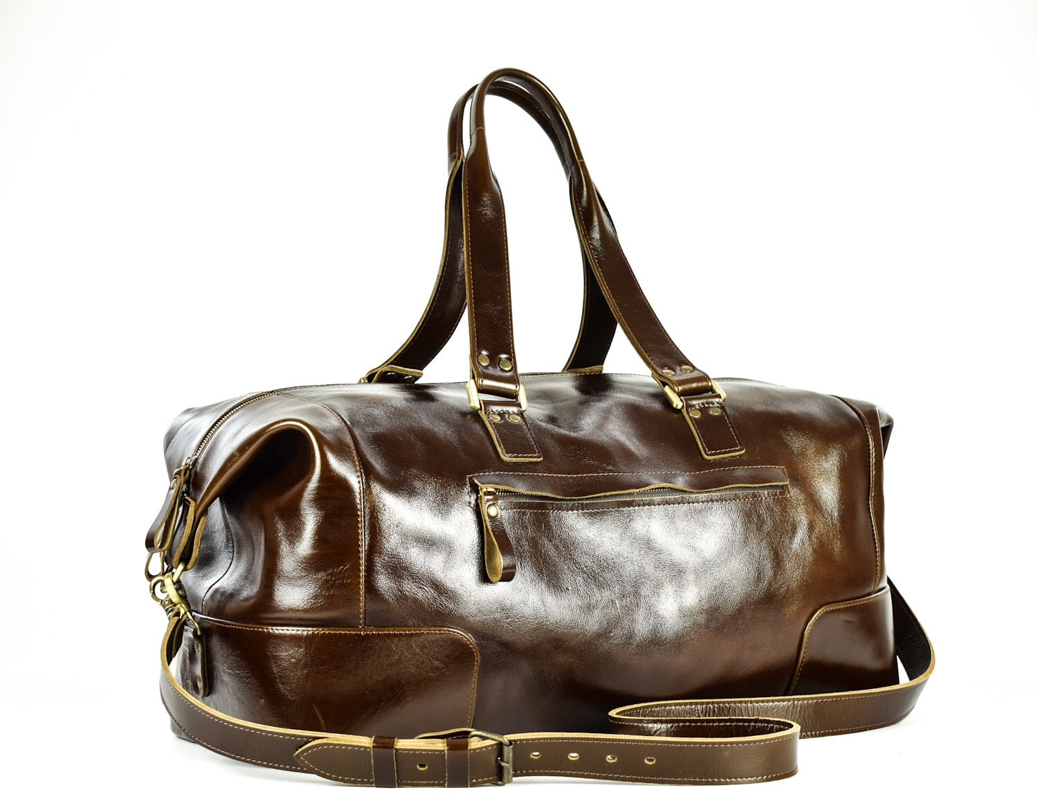 Grante leather Duffle bag