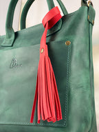 Leather tassels in any color