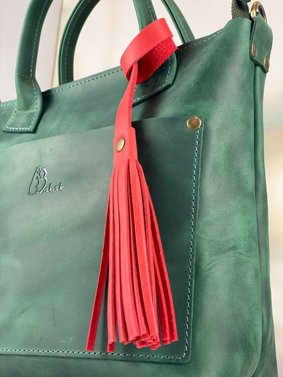 Leather tassels in any color