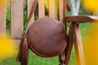 Fantasy Cognac leather bag