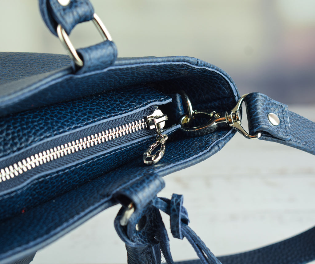 Leather bag CARLA