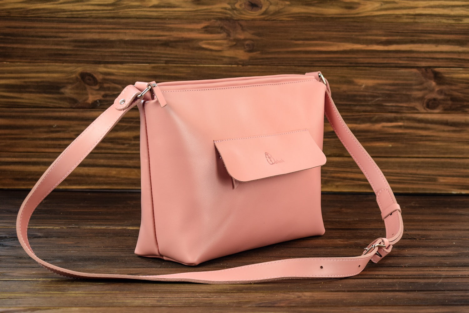 Cardamon leather bag Pink