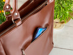 Leather bag CARLA