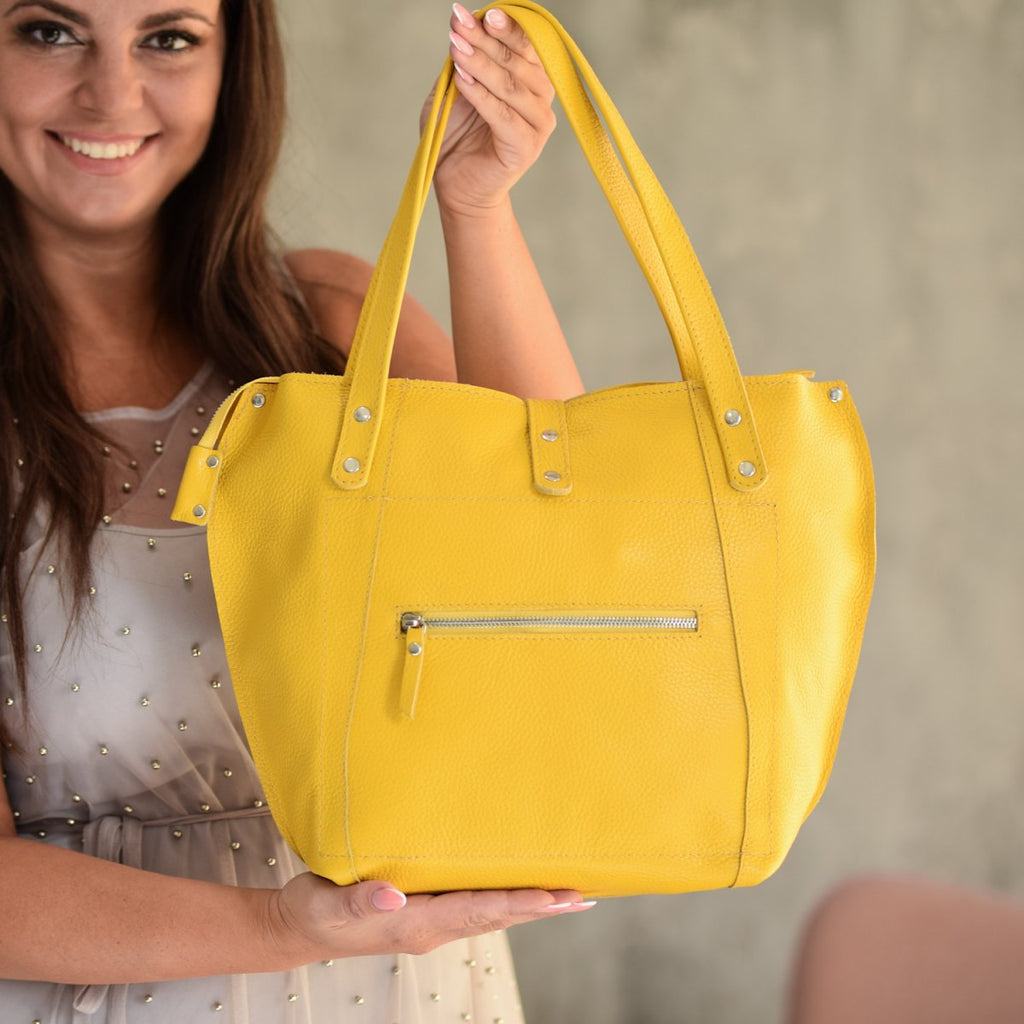 Leather bag MANSANA Size M