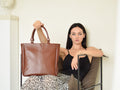 Leather bag CARLA