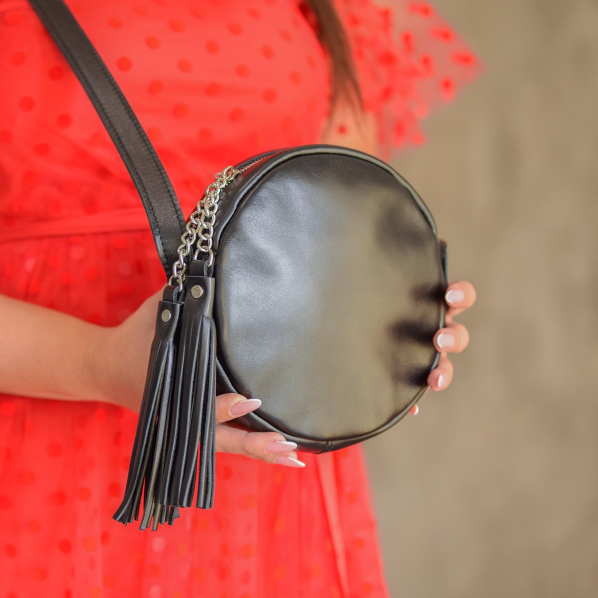Fantasy Onyx leather bag