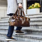 Grante leather Duffle bag