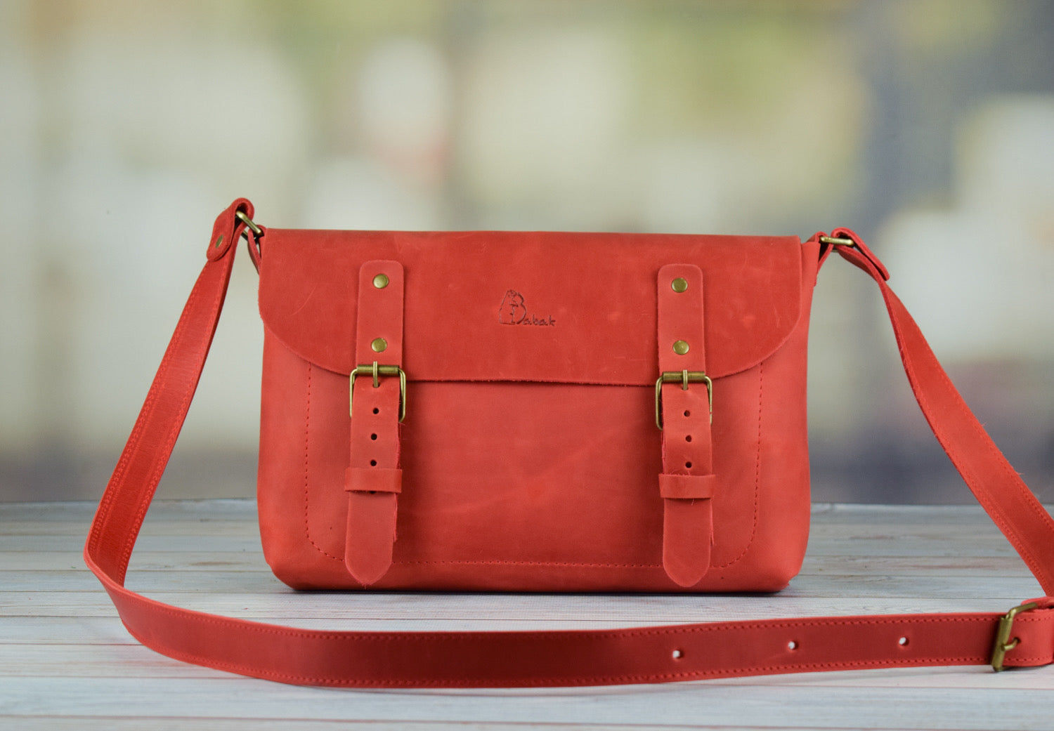 Шкіряна сумка Crossbody 