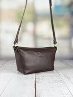 Gracia Brown leather bag