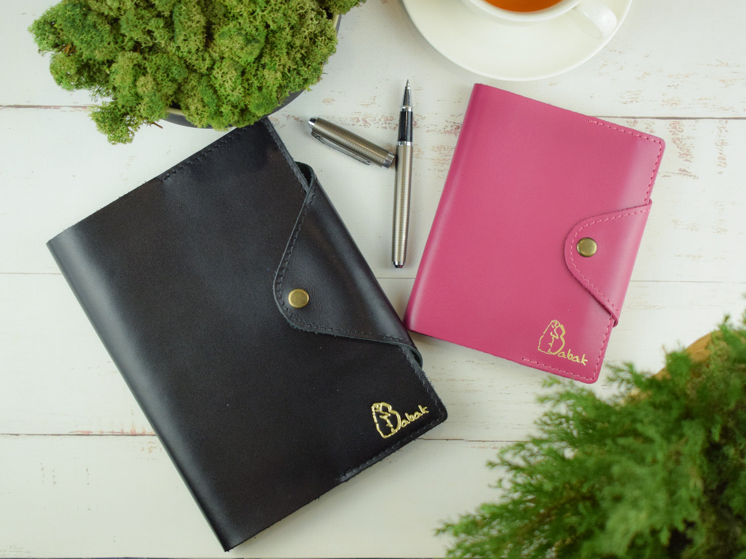 Leather notebook 022 A6 / 027 A5