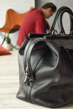 Black Pull Up Duffle bag