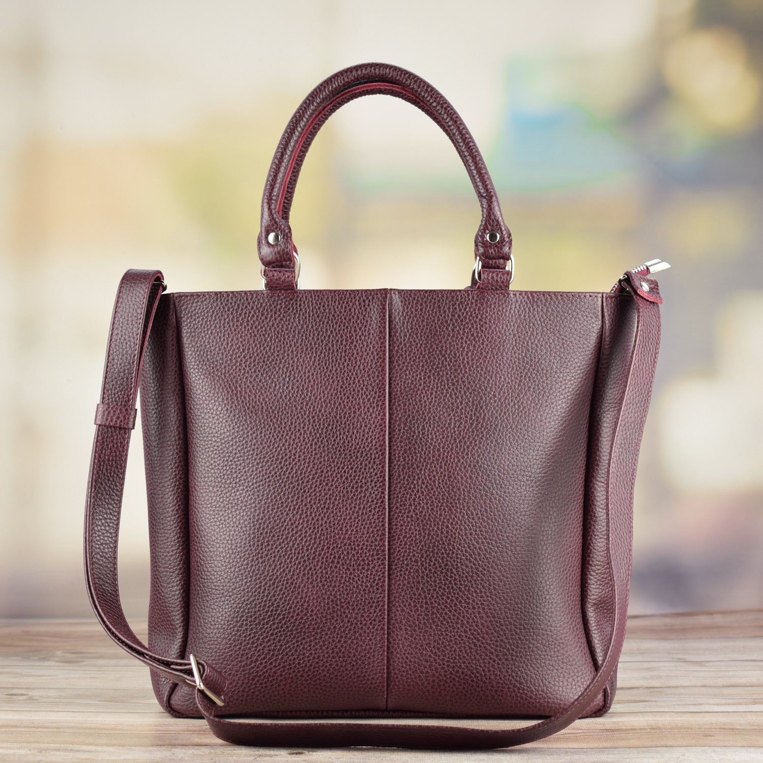 Leather bag CARLA
