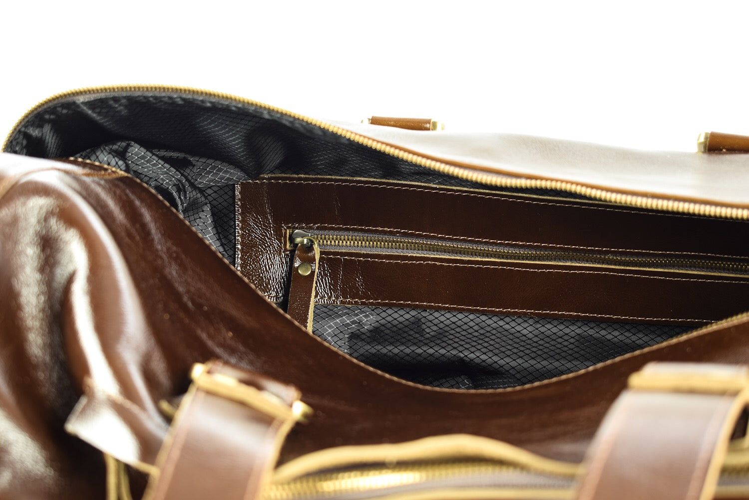 Grante leather Duffle bag