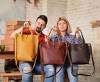 Шкіряна сумка Tote 