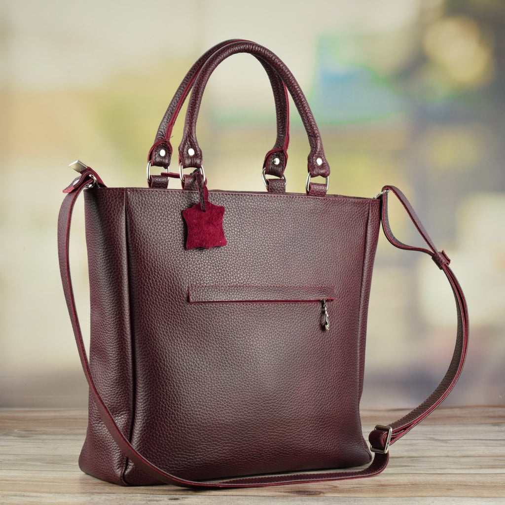 Leather bag CARLA