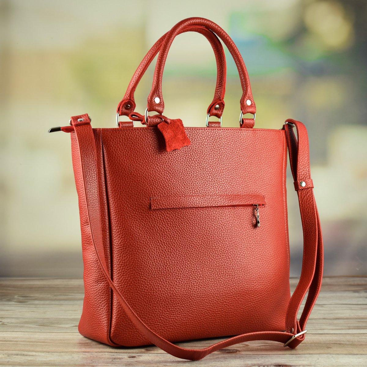 Leather bag CARLA