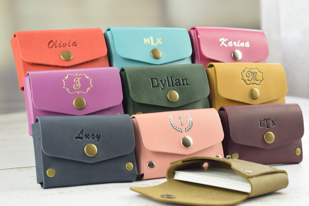 Leather cardholder