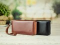 Leather wallet Grante