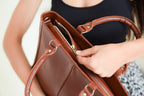 Leather bag CARLA