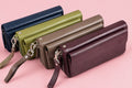 Leather wallet  leather Tusson