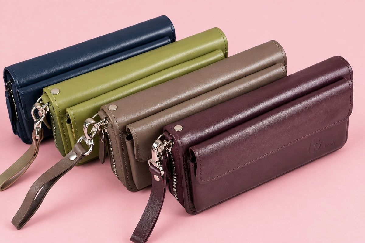 Leather wallet  leather Tusson