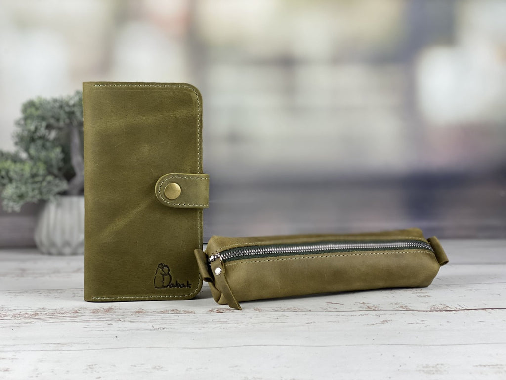 Wallet 129 + pencil case 075