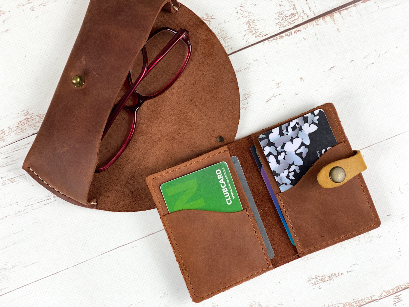 Glasses case 004 + cardholder 010