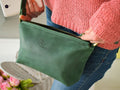 Leather bag Gracia Green