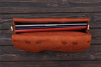 Folio Cognac Leather Briefcase