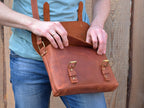 Шкіряна сумка Crossbody 