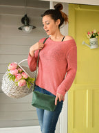 Leather bag Gracia Green
