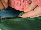 Leather bag Gracia Green