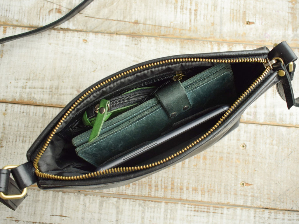 Gracia Onyx leather bag