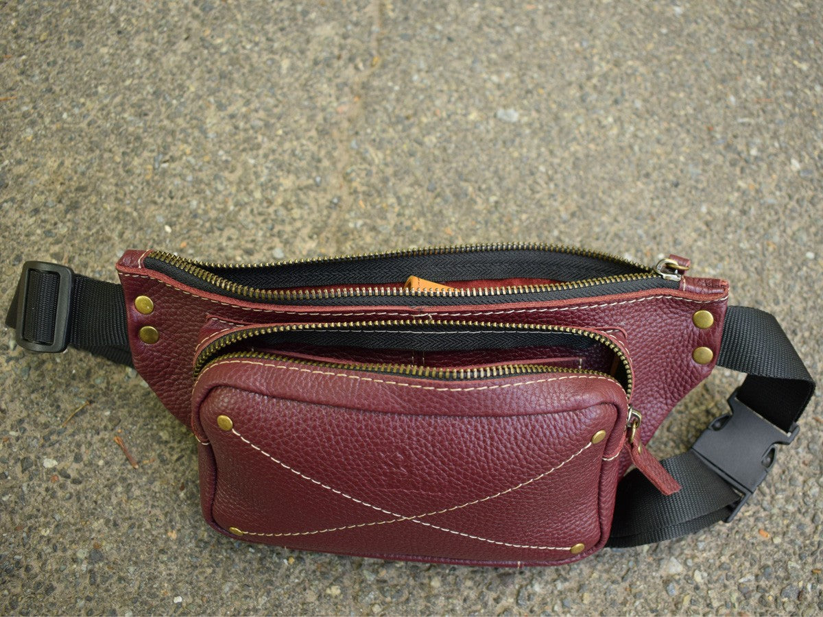 Fanny Pack Bordo-shine