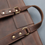 Leather backpack Sampo Brown