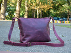 Cardamon Marsala leather bag