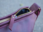 Cardamon Marsala leather bag