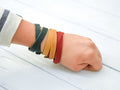 Leather bracelet