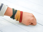 Leather bracelet