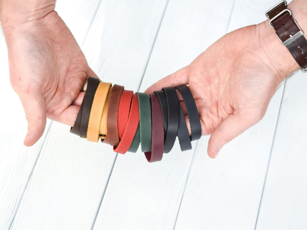 Leather bracelet