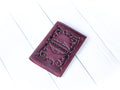 Leather passport cover