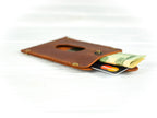 Leather cardholder Window