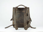 Trip leather backpack in three sizes
