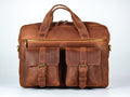Professor Cognac leather bag