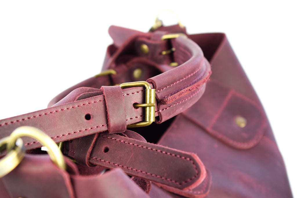 Leather bag FERRARA