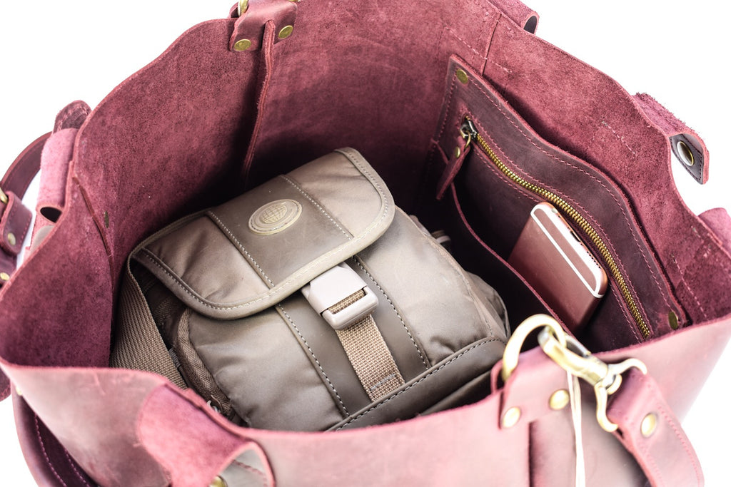 Leather bag FERRARA