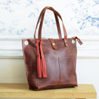 Leather tassels, any color